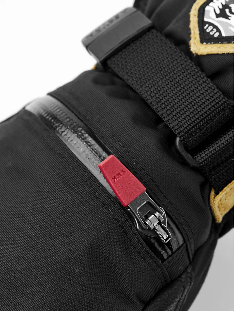 Hestra All Mountain Czone Mens Ski Gloves - Black-1